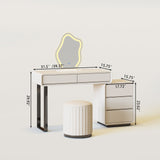Bedroom Makeup Vanity Table with Mirror