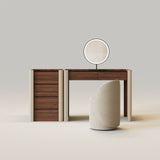 Modern Makeup Vanity Set with Light Dressing Table with Jewelry Storage Cabinet