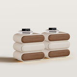 Modern Minimalist Nightstand with 3 Wooden Drawers