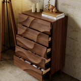 Modern 5 Drawers Dresser Chests Drawer Organizer