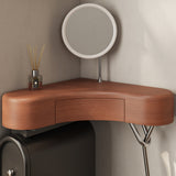Modern Corner Makeup Vanity Set Dressing Table