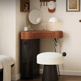 Modern Corner Makeup Vanity Set Dressing Table