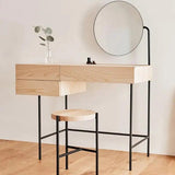 Dressing Desk Makeup Vanity Table with 3 Drawers