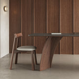Modern Rectangle Dining Table Set Wooden Base Desk Set