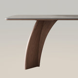 55in Modern Rectangle Dining Table For 4-6