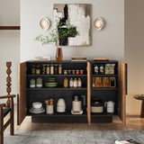 Modern Sideboard Buffet Shoe Storage Cabinet with Shelf