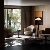 Modern Single Sofa Chair Leather Upholstered Armchair