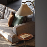 Metal Pedestal Side Table Floor Lamp Bedside Table