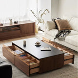 Modern Rectangular Wooden Coffee Table