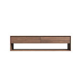 Mid-Century Modern Low Profile Media Console TV Stand