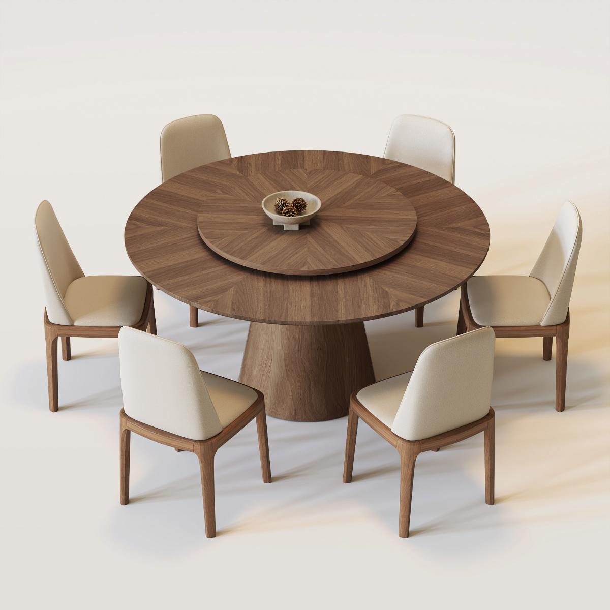 1 Table+6 Chairs