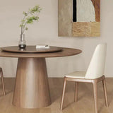 Solid Wood Round Table Dining Table Set