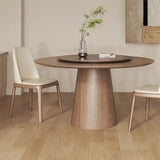 Solid Wood Round Table Dining Table Set