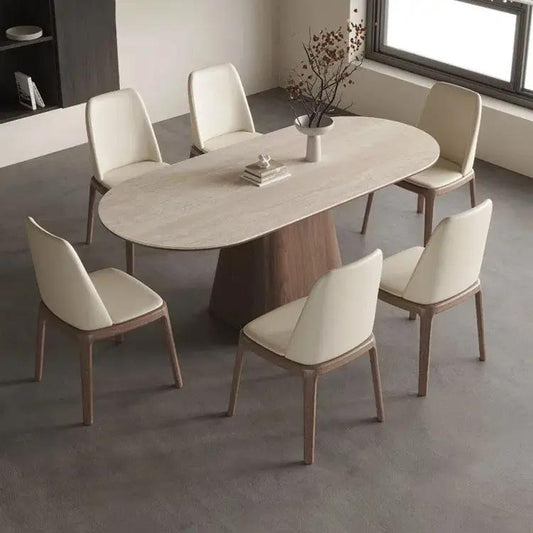 Modern Sintered Stone Dining Table Set