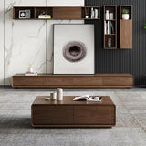 Modern Simple TV Stand Cabinet Coffee Table Set