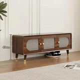 Rattan Shoe Cabinet Entryway Benches with Storage