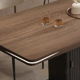 Versatile Rectangular Table Wood Dining Table