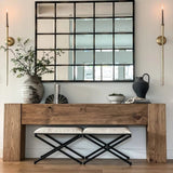 Rustic Solid Wood Console Table