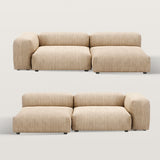 Modern Sectional Lounge Sofa Over Sized Deep Seated Couch