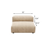 Modern Sectional Lounge Sofa Over Sized Deep Seated Couch