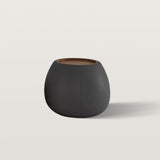 Modern Round Storage Ottoman Coffee Table Side Table