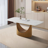 Modern Dining Table Rectangle Kitchen Tables