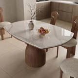Brown and White