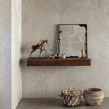 Multi Functional Floating Wall Shelf with Drawers