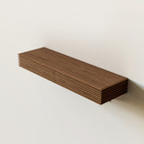 Multi Functional Floating Wall Shelf with Drawers