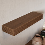 Multi Functional Floating Wall Shelf with Drawers