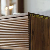 Modern Wood Coffee Table with Storage Space