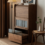 Wood Storage Cabinet Buffet Sideboard Cabinet