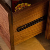 Wood Storage Cabinet Buffet Sideboard Cabinet