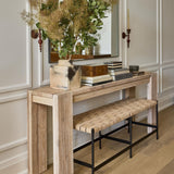 Rectangular Console Table for Living Room And Entryway