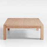Rectangular Wooden Coffee Table for Living Room