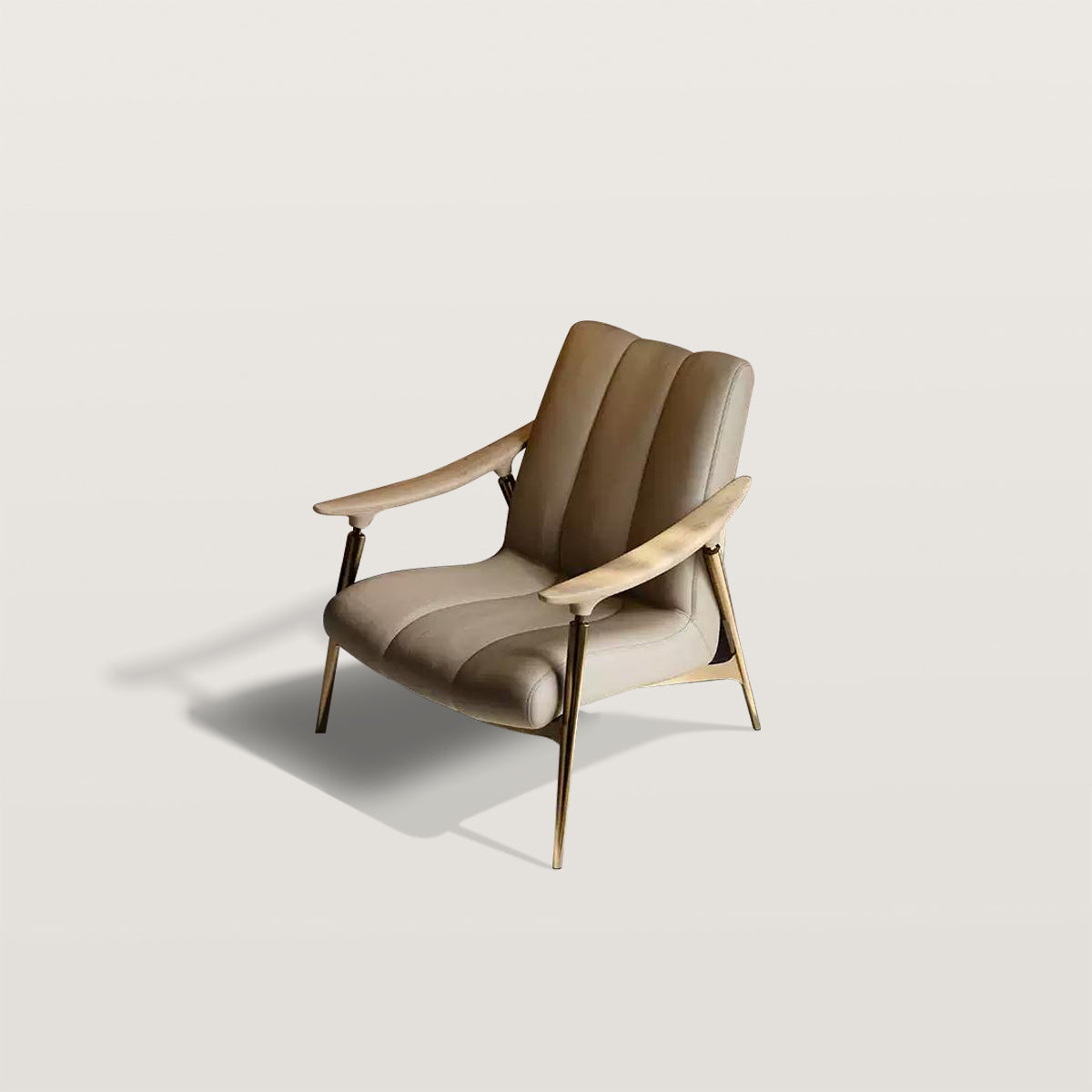 Luxury Sofa Chair Modern Leather Leisure Chair
