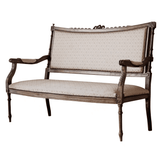 American Countryside Style Carved Leisure Chair