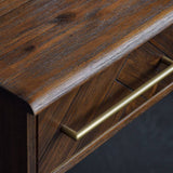 Small Sized Light Luxury Makeup Vanity with Hidden Mirror