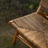 Natural Rattan Single Sofa Chair Balcony Leisure Chair