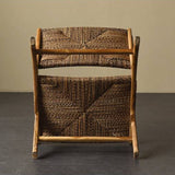 Natural Rattan Single Sofa Chair Balcony Leisure Chair
