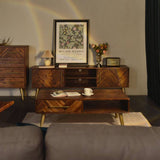 Modern Luxury Home TV Stand Cabinet for Living Room