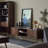 Modern Luxury Home TV Stand Cabinet for Living Room