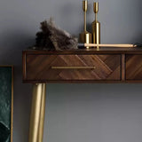 Narrow Entrance Table with Splicing Board Drawers