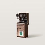 Mini Makeup Vanity Nightstand Storage Cabinet