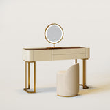 Light Luxury Makeup Vanity Desk Lighted Dressing Table Set