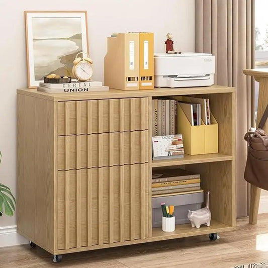 Three Drawer File Cabinet Lateral Filing Cabinet