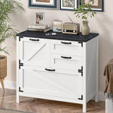Large Farmhouse File Cabinets with 4 Drawers