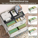 Large Farmhouse File Cabinets with 4 Drawers