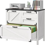 Large Farmhouse File Cabinets with 4 Drawers