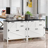 Large Farmhouse File Cabinets with 4 Drawers
